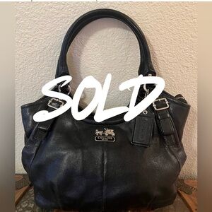 COACH Maddison Abigail Leather Hobo Bag - Preloved in great condition.